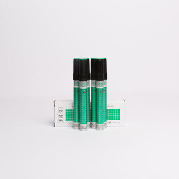 6 Green Refillable Whiteboard Markers