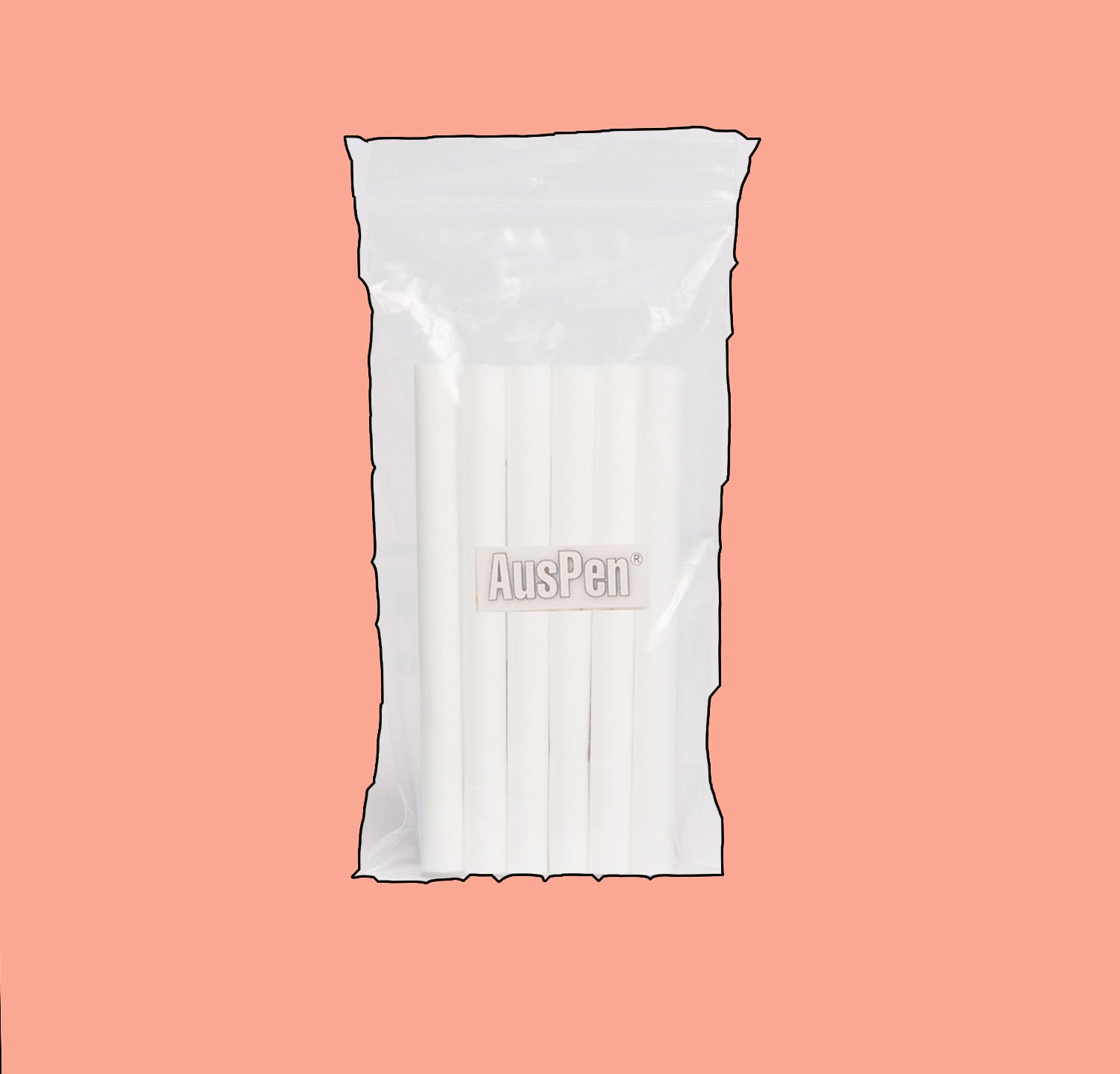 Refillable Marker Replacement Reservoirs 6 Pack AusPen USA.